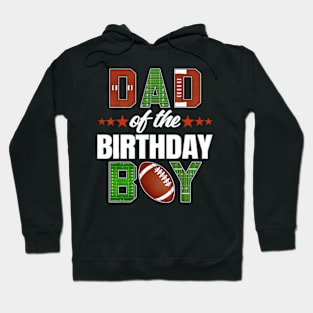 Dad And Mom Of The Family Football Decor Hoodie